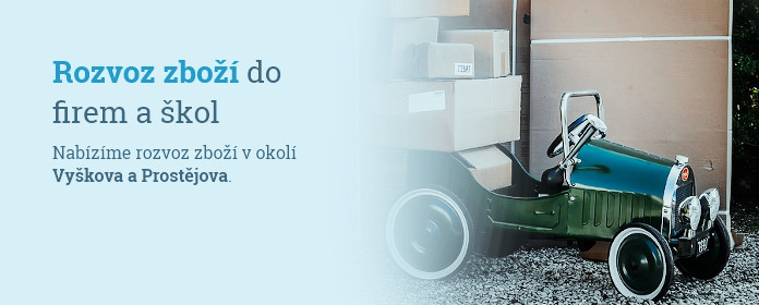 Rozvoz v okolí