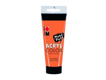 Marabu Acryl Color 100 ml akrylová barva odstín 013 oranžová, vodní báze
