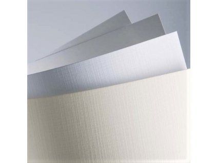 Dekorační karton Galeria Papieru A4 220 g/m2, vzor Mřížka, krémová barva