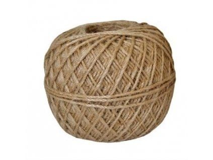 Jutový motouz Juta 100 g, průměr 1,25 mm, nosnost 13 kg, délka cca 100 m