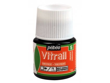 barva na sklo pebeo vitrail 45ml 16