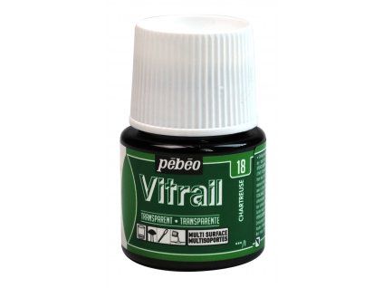 barva na sklo pebeo vitrail 45ml 18