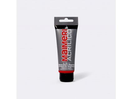 17520 akrylova barva maimeri acrilico 75 ml cervena magenta 256