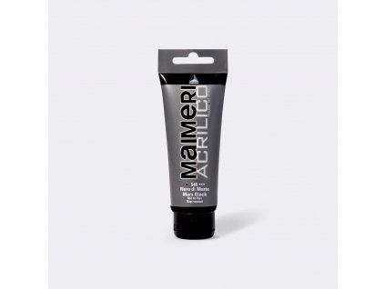 17643 akrylova barva maimeri acrilico 75 ml cerna mars 540