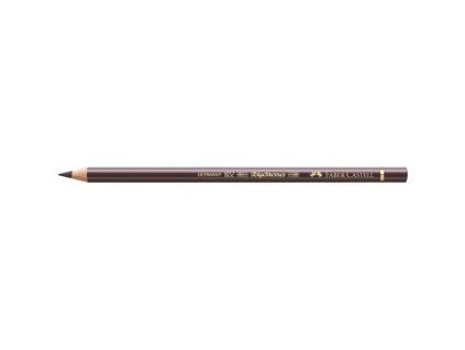 18264 faber castell polychromos umelecka pastelka 177 walnut brown