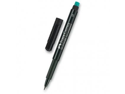 Popisovač permanentní Faber-Castell Multimark 152399 S 0,4 mm - černý