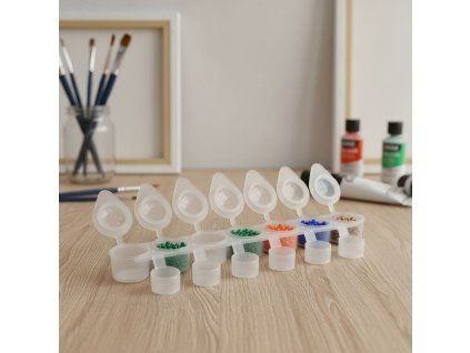 Kelímky plastové PRIMO, 7 x 6 ml