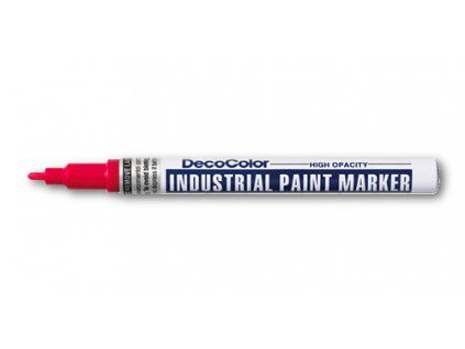 6212 1 lakovy popisovac deco color 1mm cerveny