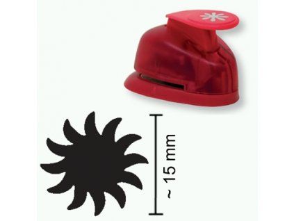 7841 ozdobna derovacka 15 mm slunicko