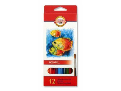 8189 1 akvarelove pastelky koh i noor 3716 sada 12 barev
