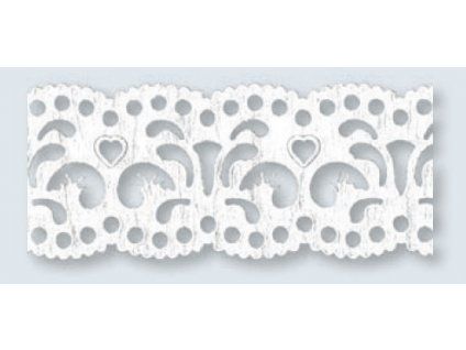 9842 1 krajka papirova samolepici 24 mm filigrany