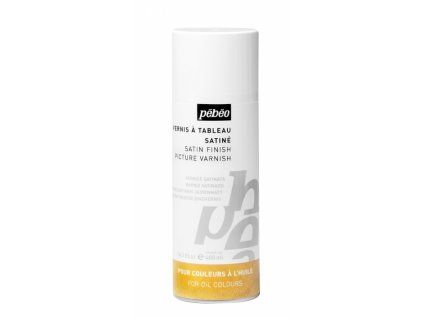 10892 pebeo satenovy malirsky lak pro oleje 400 ml sprej