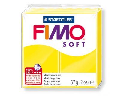 11414 fimo soft polymerova hmota 57g zluta 10