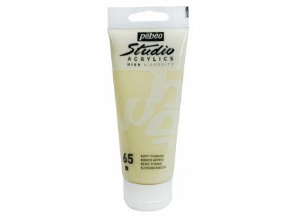 11873 akrylova barva pebeo studio acrylic 100 ml 065 slonova kost