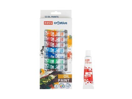 Sada olejových barev EASY 12 x 12 ml