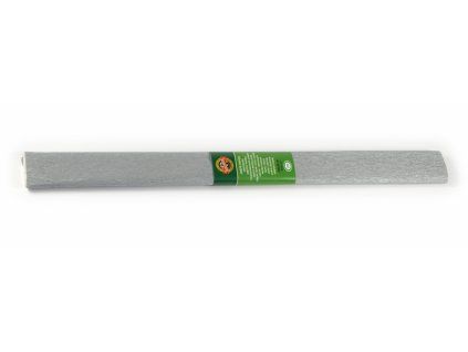28521 krepovy papir 200 x 50 cm stribrna