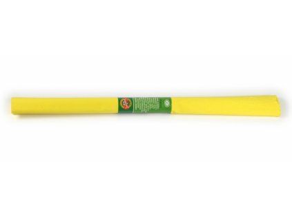 28530 krepovy papir 200 x 50 cm zluta