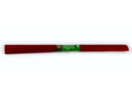 28557 krepovy papir 200 x 50 cm hneda