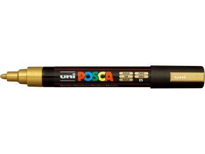 UNI POSCA PC 5M 2.5 mm gold. (2)