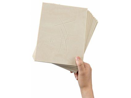 EssDee SoftCut guma na rytí 210 x 150 mm, měkká náhrada lina pro linoryt, tloušťka 3 mm
