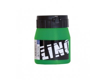 Schjerning Lino barva na linoryt 250 ml, odstín zelená, vodní báze