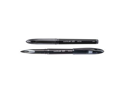 Uni ball AIR roller 0,5 mm, černý inkoust, psaní s proměnnou šířkou čáry podle tlaku