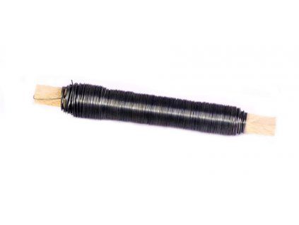 Vázací drát žíhaný 0,65 mm, 100 g, navinutý na dřevěném špalíku pro drátování