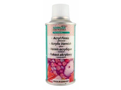 Stanger akrylový lesklý lak ve spreji 150 ml, transparentní ochrana povrchů