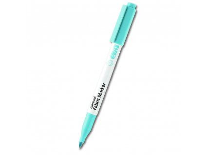 Fix na textil Monami Fabric Marker Brush, štětcový hrot, odstín modř nebeská