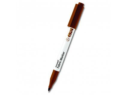 Fix na textil Monami Fabric Marker Brush, štětcový hrot, odstín hnědá