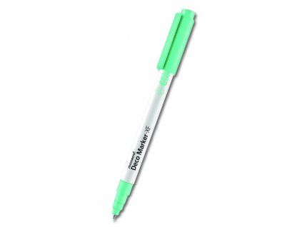 Akrylový fix Monami Deco Marker XF 0,7 mm, odstín zelená mint, pigmentový popisovač