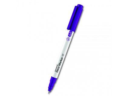 Akrylový fix Monami Deco Marker XF 0,7 mm, odstín fialová purple, pigmentový popisovač
