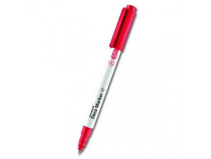 Akrylový fix Monami Deco Marker XF 0,7 mm, odstín červená korálová 463, pigmentový popisovač