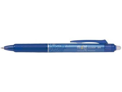 Pilot Frixion Clicker 05 přepisovatelný roller s hrotem 0,5 mm, modrý inkoust