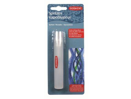 Derwent mini rozprašovač na vodu, pomůcka pro akvarelové pastelky a air brush efekty