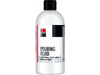 Marabu Pouring medium 500 ml, tekuté medium na akrylové bázi pro techniku akryl pouring
