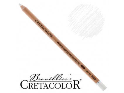 Cretacolor bílá křída v tužce, měkká varianta pro tónové efekty a stínování