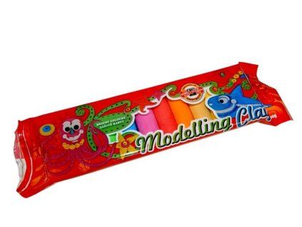 Modelovací hmota Koh-i-Noor, sada 10 barevných válečků po 20 g, celkem 200 g