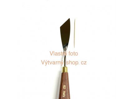 Malířská špachtle Jumanika 62, šikmý list 21x74 mm pro reliéfní malbu