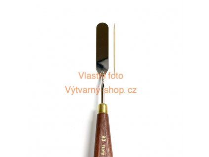 Malířská špachtle Jumanika 83, plochá čepel 14x67 mm pro reliéfní malbu