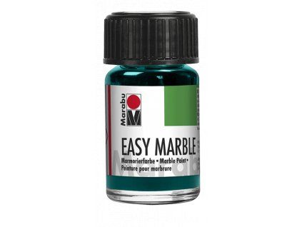 Mramorovací barva Marabu Easy Marble 15 ml, odstín 98 tyrkysová