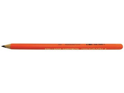 Koh-i-Noor Triograph č.3 silná trojhranná grafitová tužka pro školáky