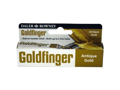 Zlatící pasta Daler-Rowney Goldfinger 22 ml, odstín Antique Gold, zlatá antik