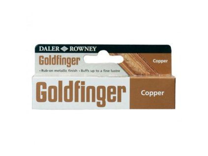 Zlatící pasta Daler-Rowney Goldfinger 22 ml, odstín Copper měděná, tuba
