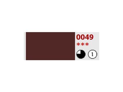 Umton olejová barva 60 ml, odstín 049 Umbra pálená, hnědý pigment pro profesionální malbu
