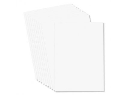 Karton Heyda Bristol Card A4 615 g/m2, velmi pevný bílý papír pro výtvarné tvoření