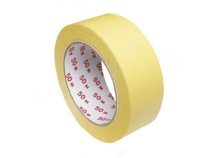 Krepová lepící páska 38 mm x 50 m pro malování, rámování obrazů a nenáročné lepení