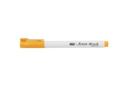 Marvy Artist Brush 1100-43 fix se štětcovým hrotem, odstín Brilliant Yellow, vodní báze
