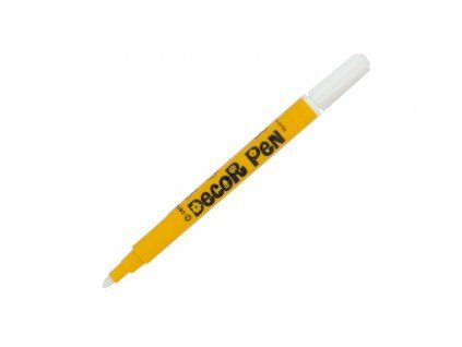 Centropen Decor Pen 2738 bílý, dekorační popisovač se stopou 1,5 mm, pigmentový inkoust
