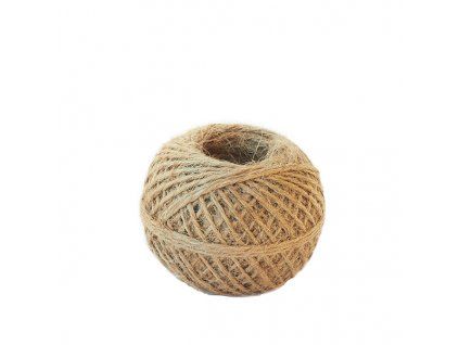 Jutový motouz Juta 200 g, průměr 1,25 mm, nosnost 13 kg, délka cca 100 m